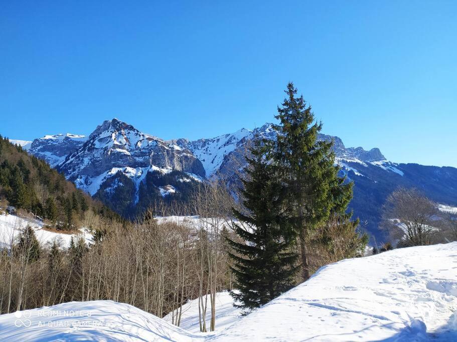 In The Heart Of Nature With An Unique View Plan Montmin Exterior foto